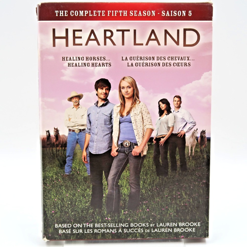 Heartland The Complete Fifth Season DVD Amber Marshall Michelle Morgan 2012